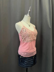 Pink Sequinned Cami 2