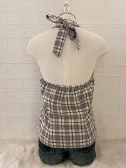 Plaid Halter 2