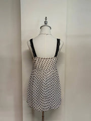 Polka Dot Sequinned with Lace Straps Cami 3