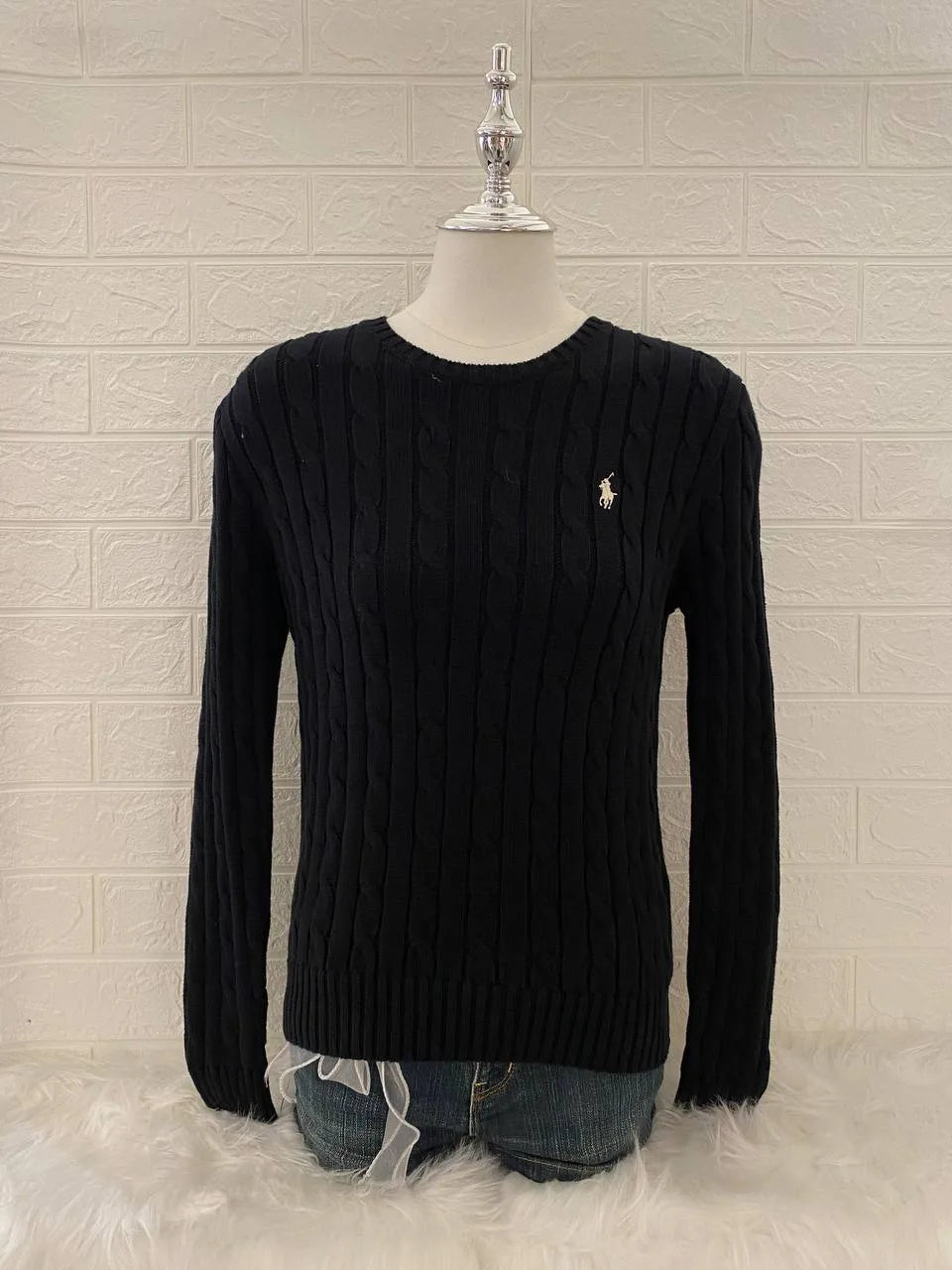 Ralph Lauren Black Knit Jumper 1
