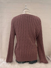 Ralph Lauren Brown Knit Jumper 2