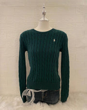 Ralph Lauren Forest Green Knit Jumper 1