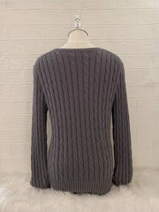 Ralph Lauren Grey Knit Jumper 2