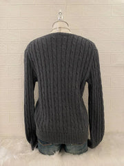 Ralph Lauren Grey Knit Jumper 2