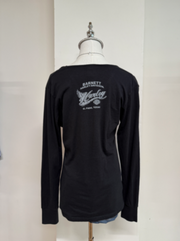 Red Black Harley Davidson Long Sleeve 2