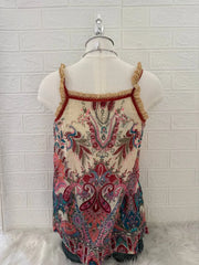 Red Paisley Lace Camis 3