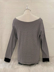 Stripe Off Shoulder Top 2