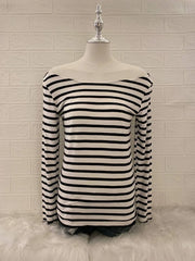 Stripe Off Shoulder Top 1
