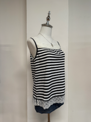 Striped Lace Cami 2