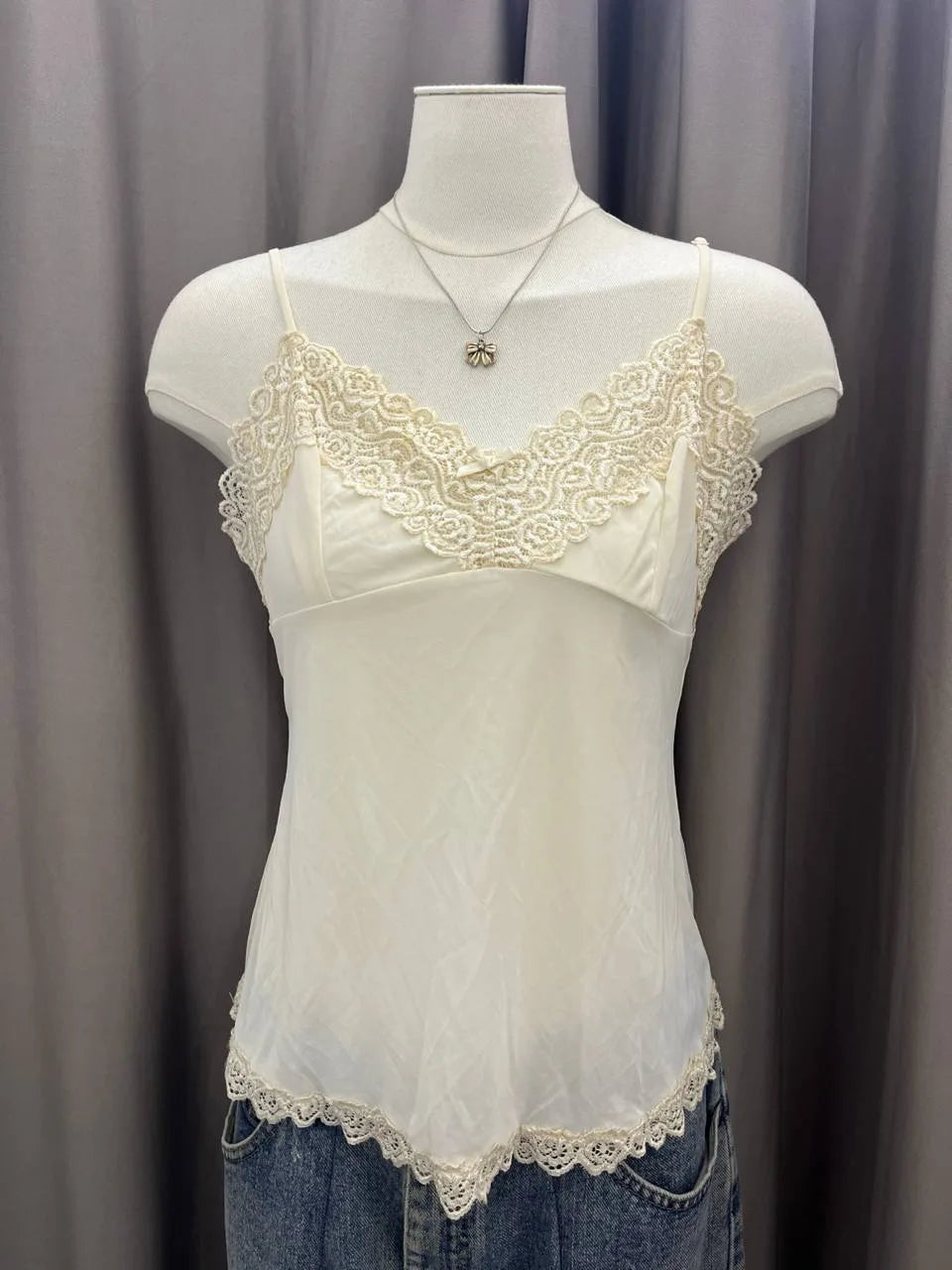 White Lace Cami 1 — image 1 of 3