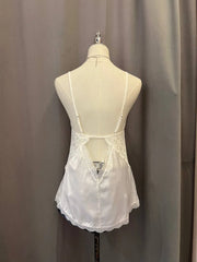 White Lace Satin Cami 3