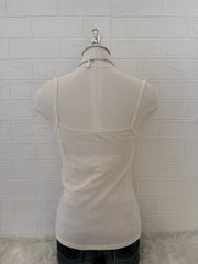 White Lace-Trim Camis 3