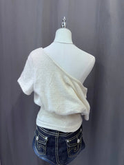 White with Pockets Off Shoulder 3