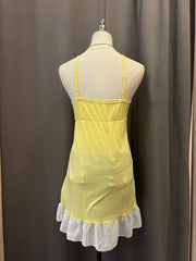 Yellow Lace Cami/Mini Dress 3